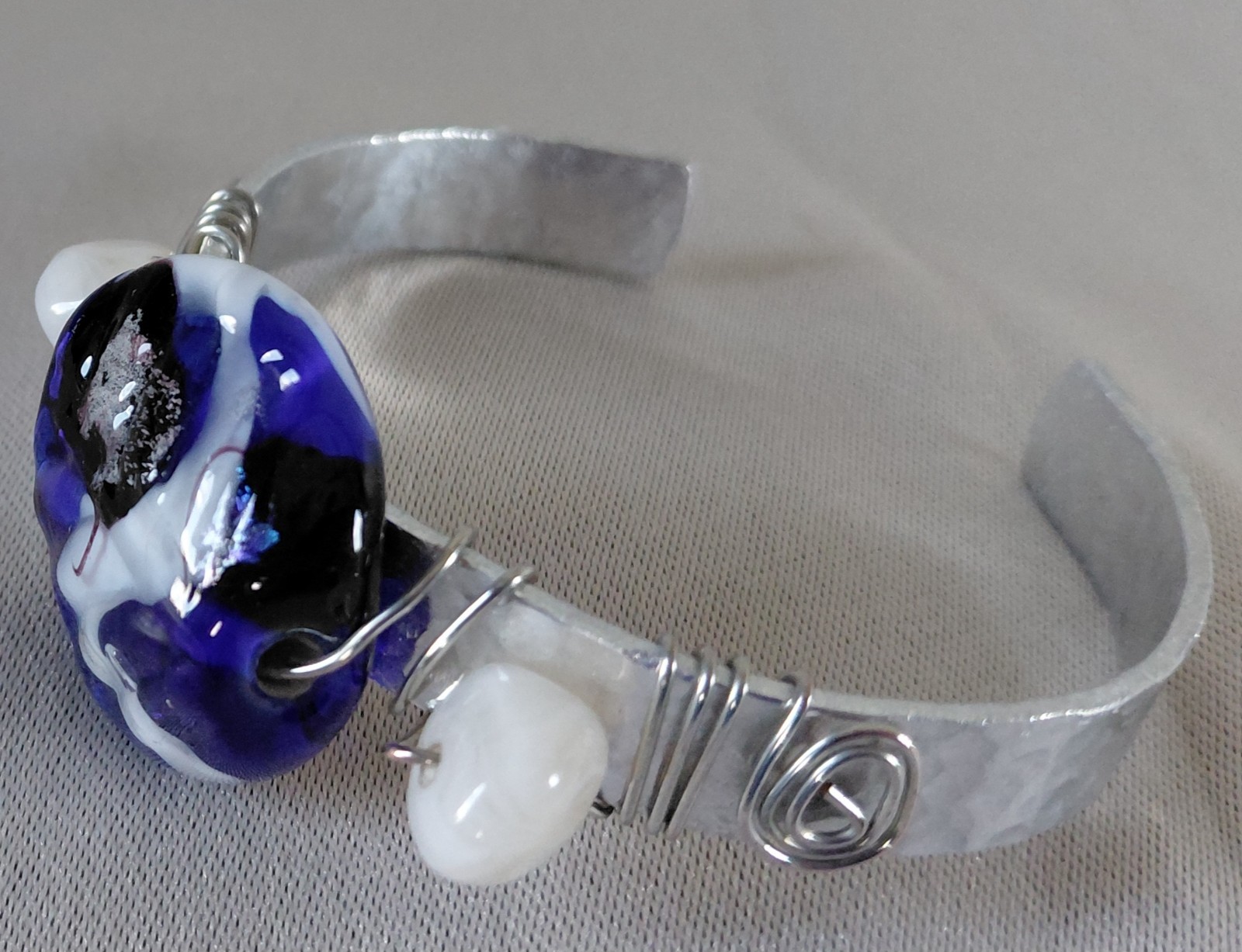 Handcrafted, Boho / Bohemian, Wearable Art, and Statement Cuff