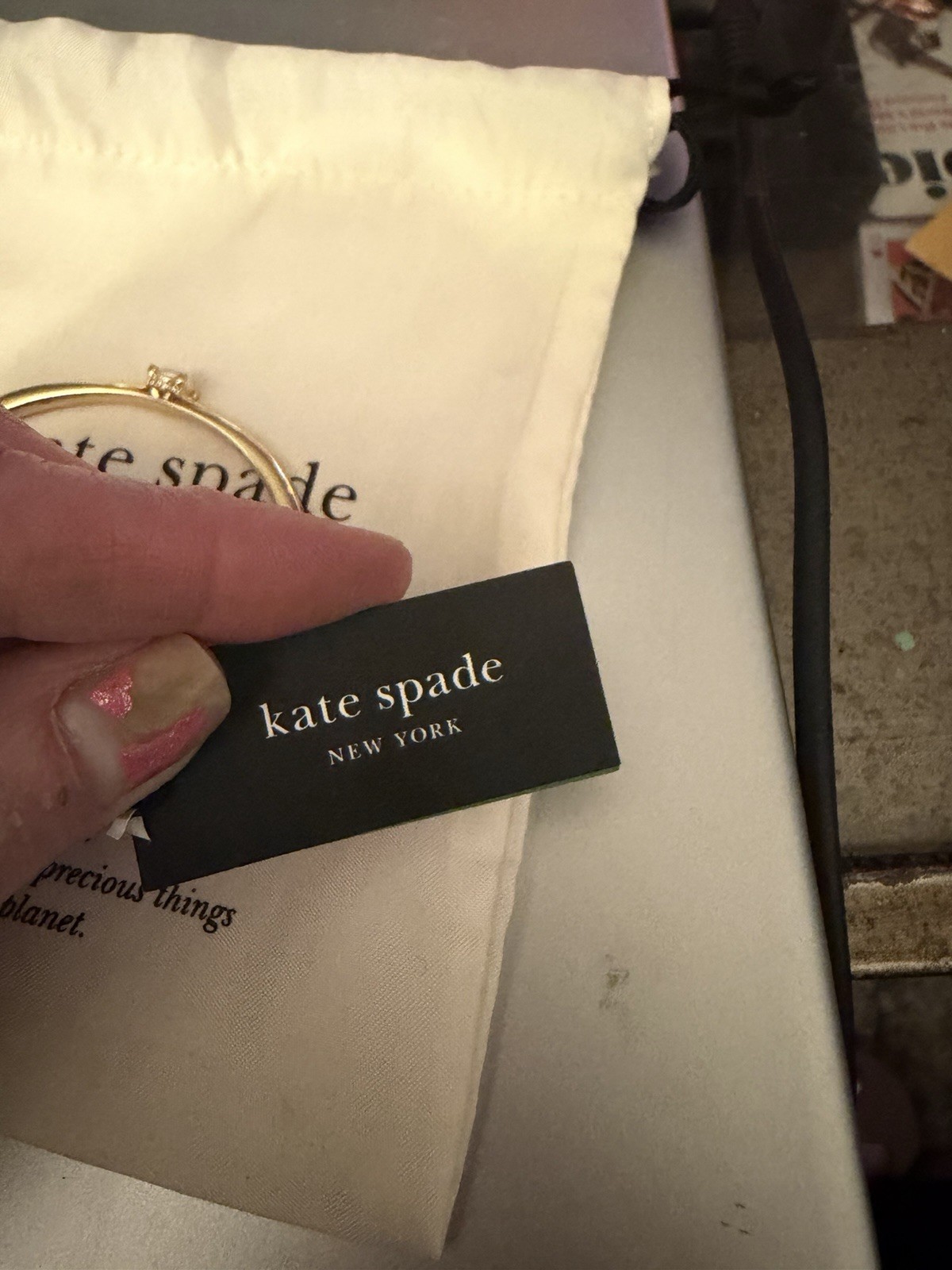 kate spade hinged bangle bracelet