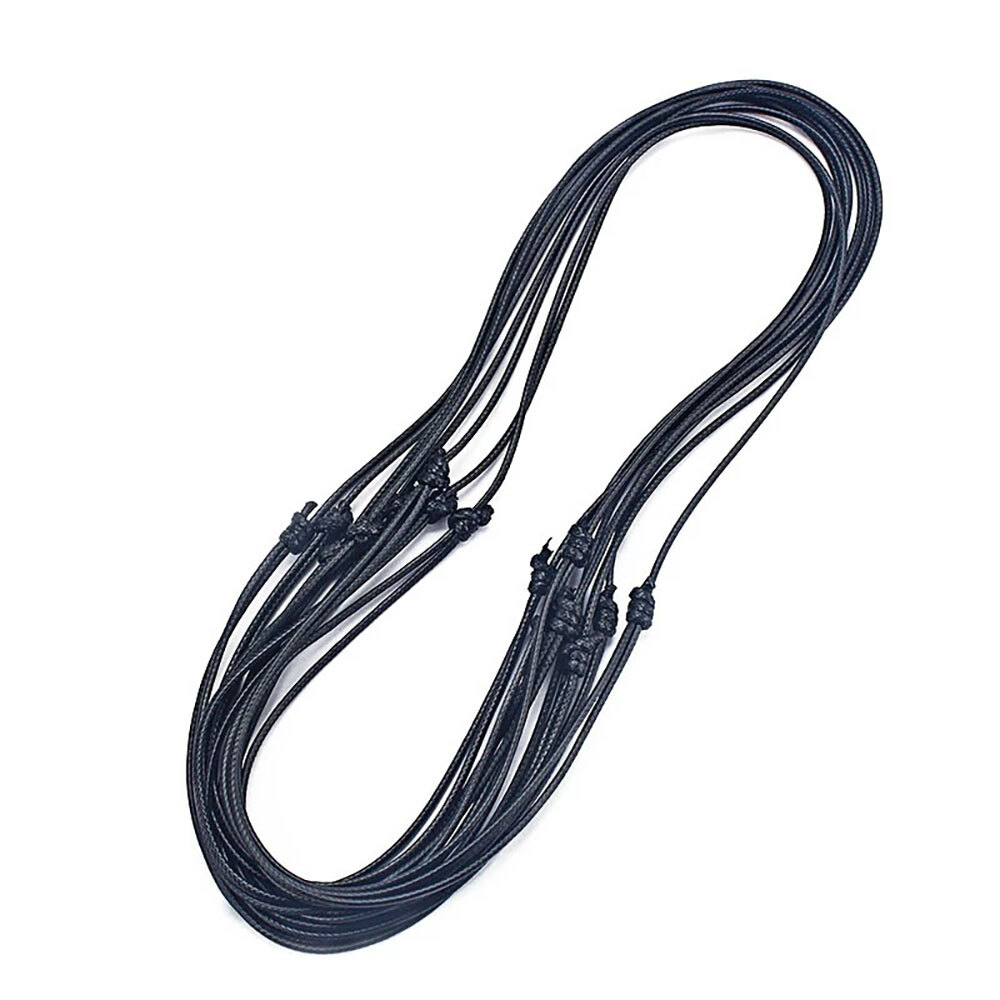 20pcs Black Korea Waxed cord Necklace Jewelry Findings 16-32inch Adjustable US *