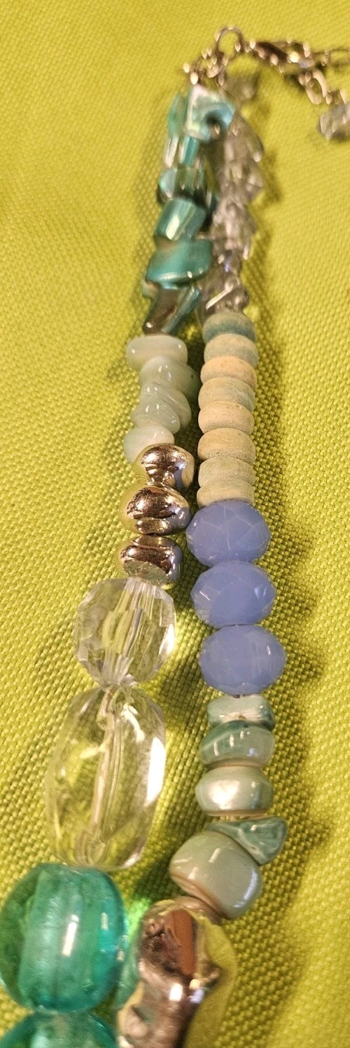 Two Strand Necklace All Kinds Of Fun Shapes ,fun