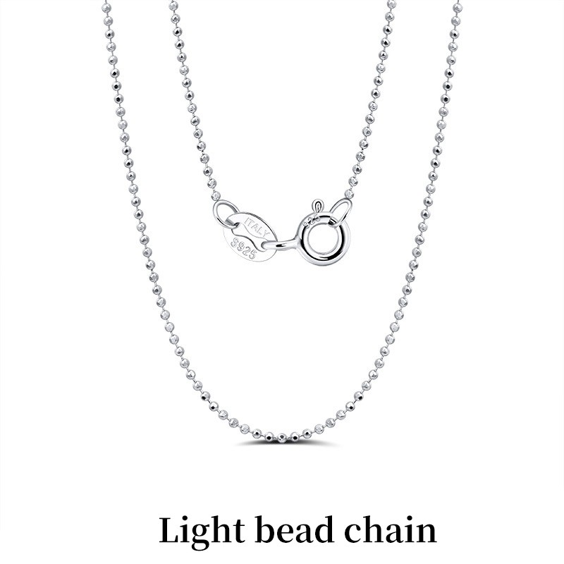 925 Silver Plated Chain Necklace, Multi-Style, Lengths, Layering, Gift for Women