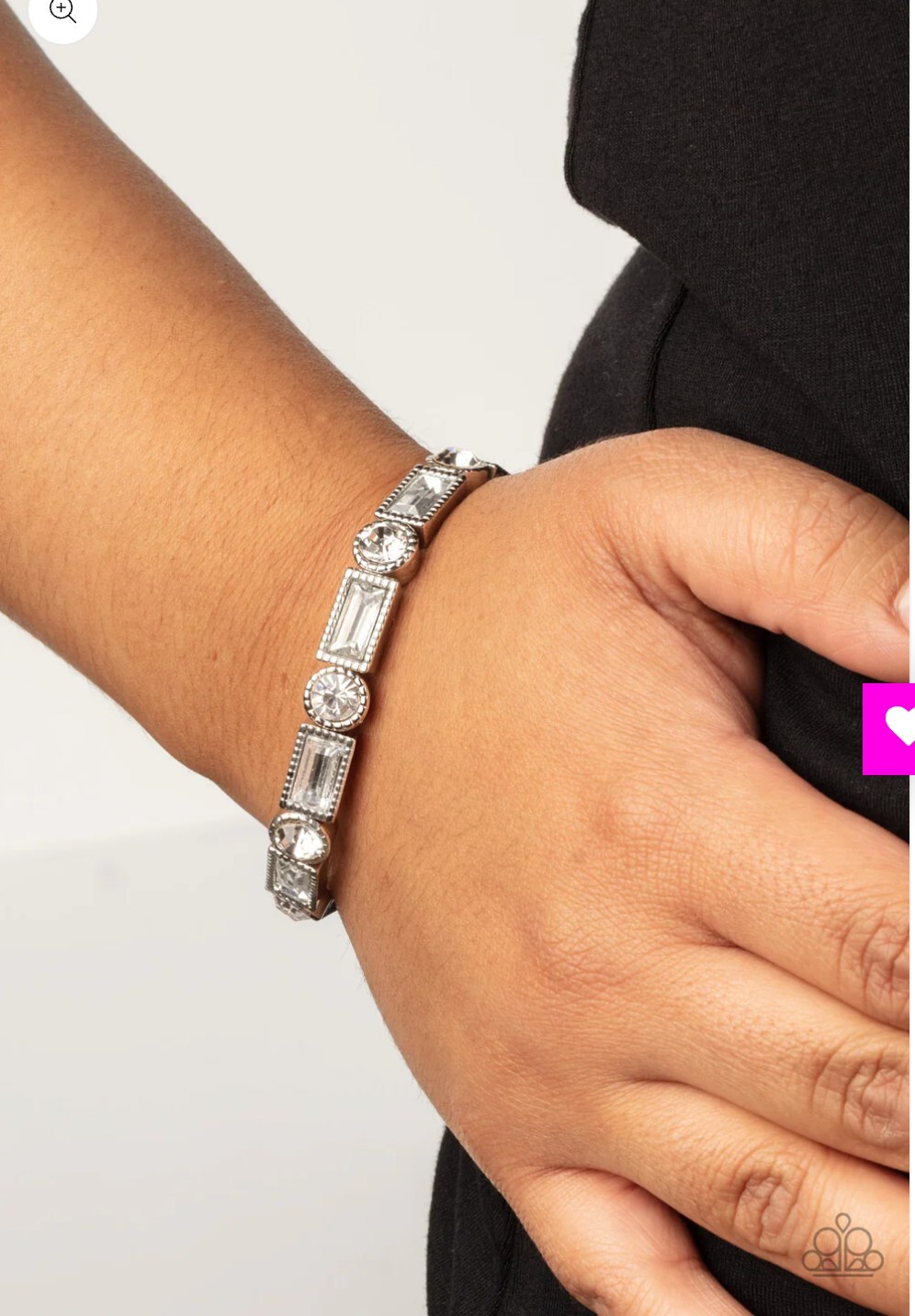 Classic Couture White Bracelet Paparazzi