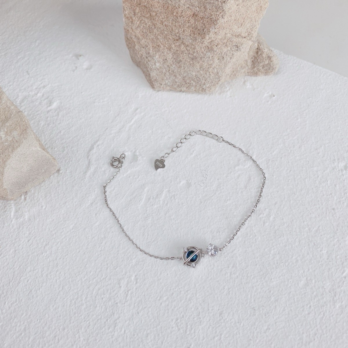 Planet Silver Bracelet/s9251/giftforher/
