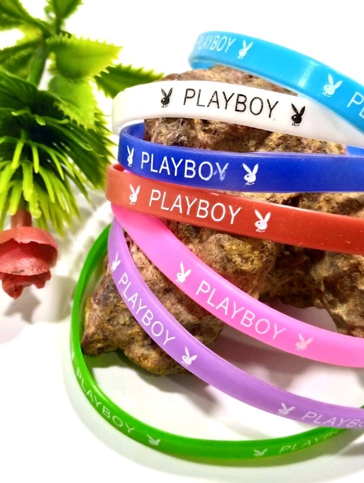 5 Silicone Wristband Thin Bracelets Baller Bands Sport Bands Small color Bands