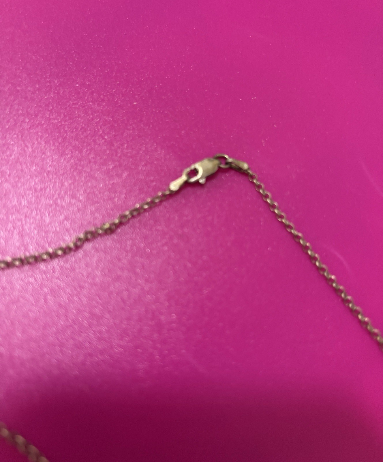 925 Sterling Silver Playboy Cyber Girl Necklace Authentic Y2K Vintage Rare
