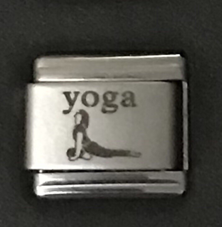 Yoga WHOLESALE LASER ITALIAN CHARM Link 9MM L1