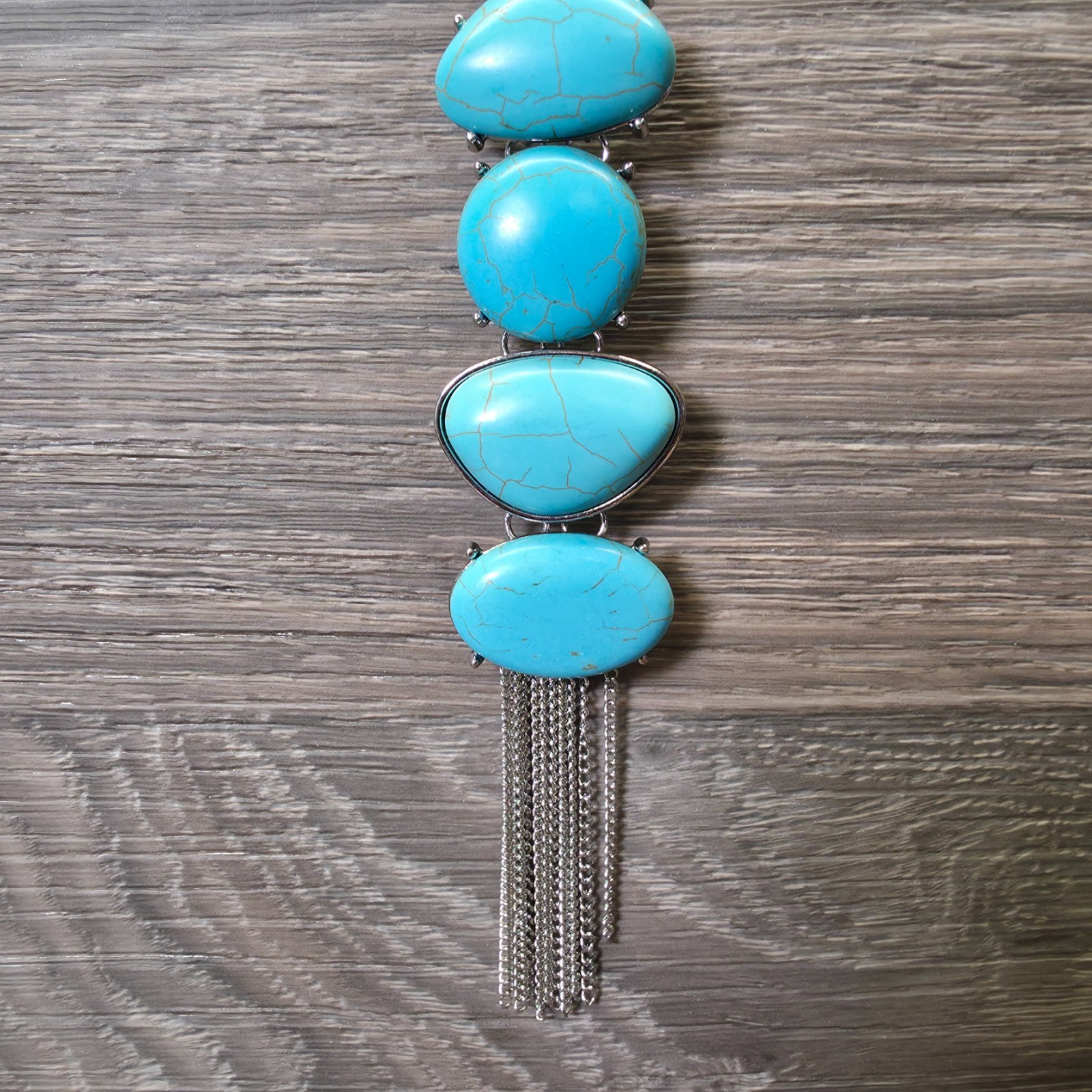 Paparazzi Simply Santa Fe Jewelry Set Statement Necklace Earrings Bracelet Set