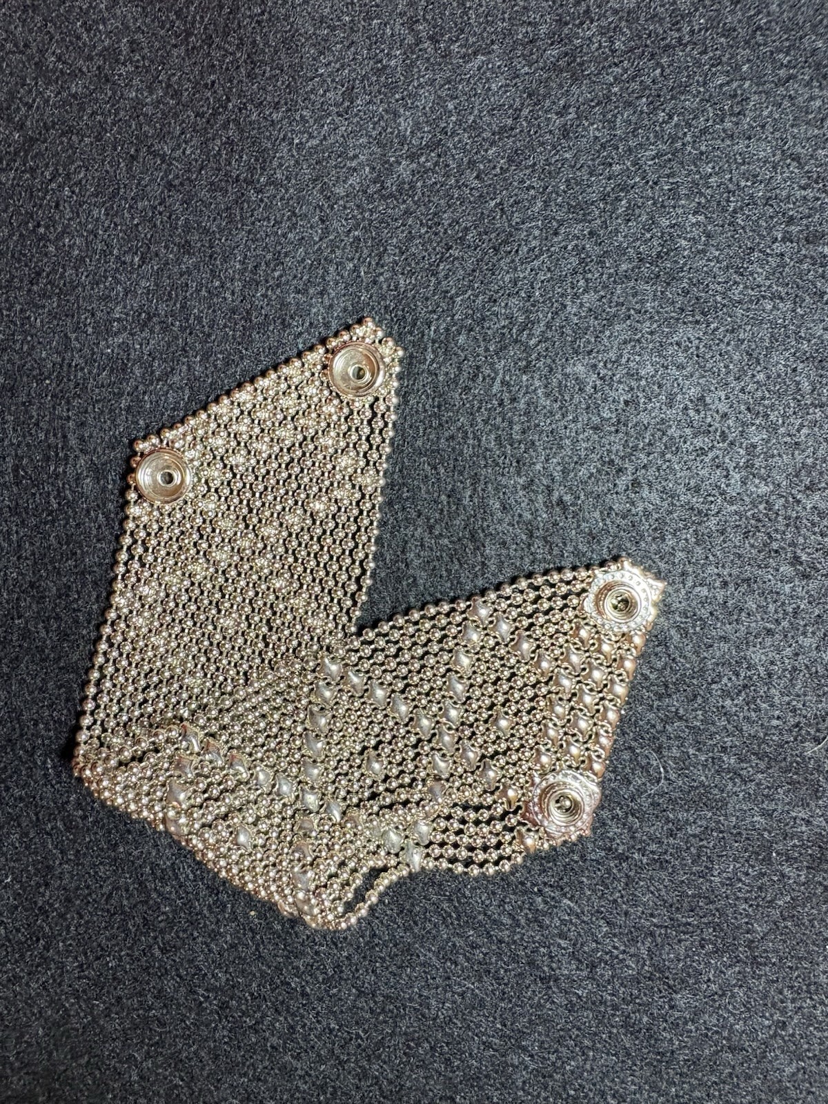 Sergio Gutierrez Liquid Metal cuff Bracelet
