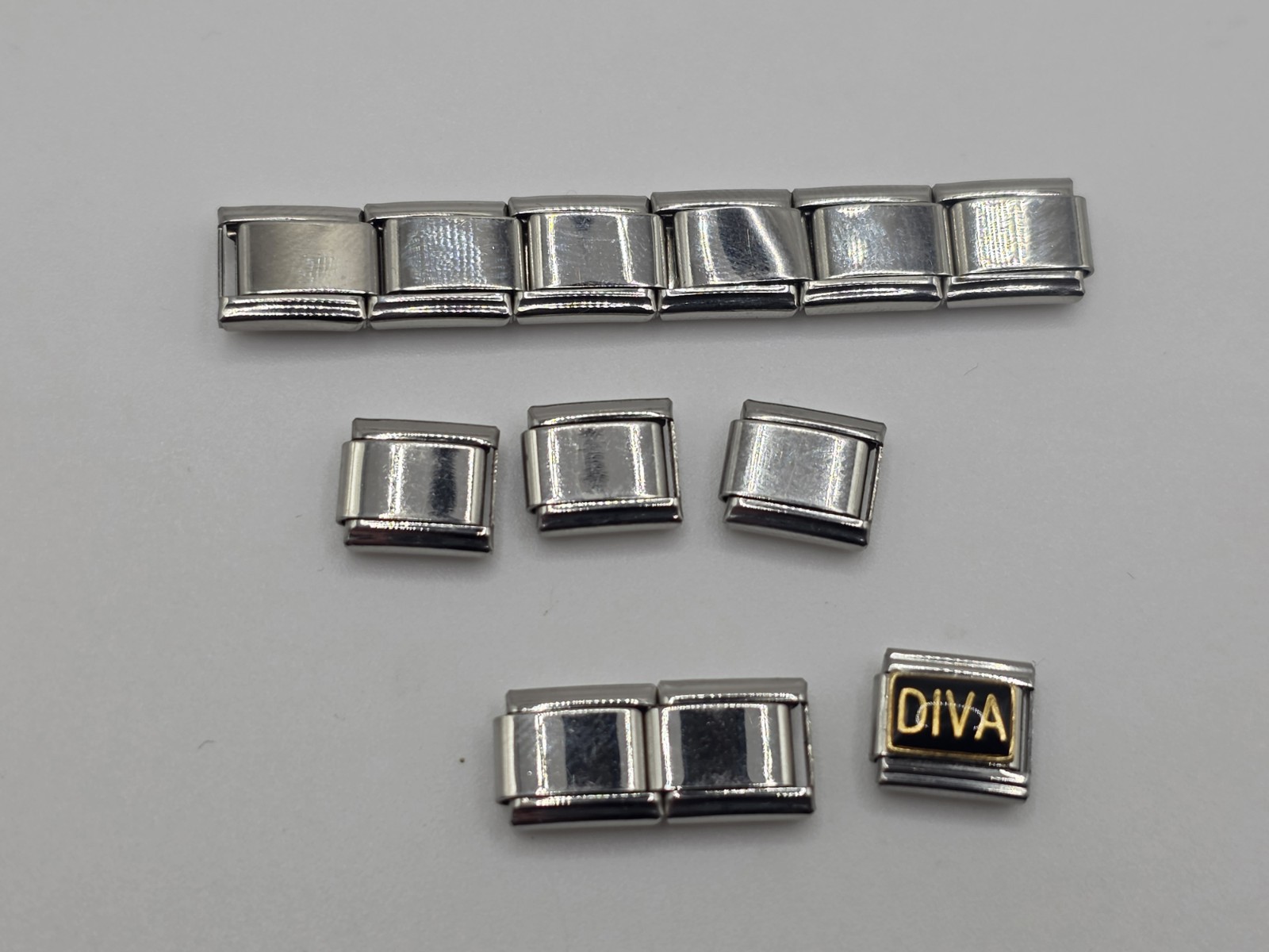 Nomination Italian Charm Stainless Steel Bracelet With 1 Diva Charm