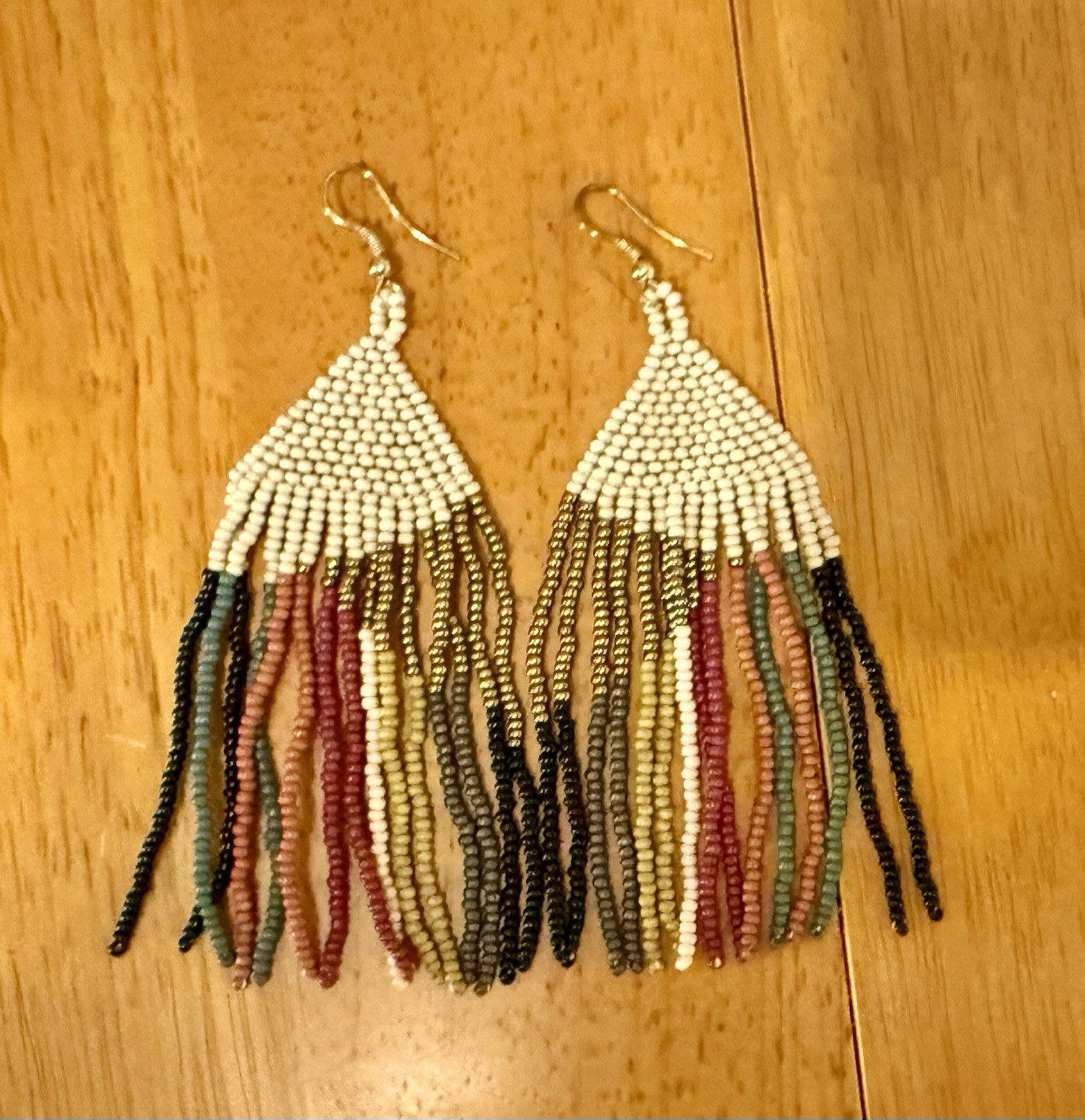 NWOT Lot of 3 Ink + Alloy Beaded Pierced Earrings- See Photos/Description