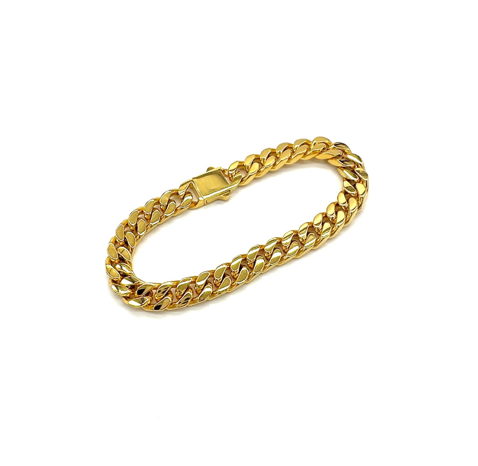 18K Gold/White Gold 10mm-12mm Miami Cuban Link Non-Tarnishing Quality Chain