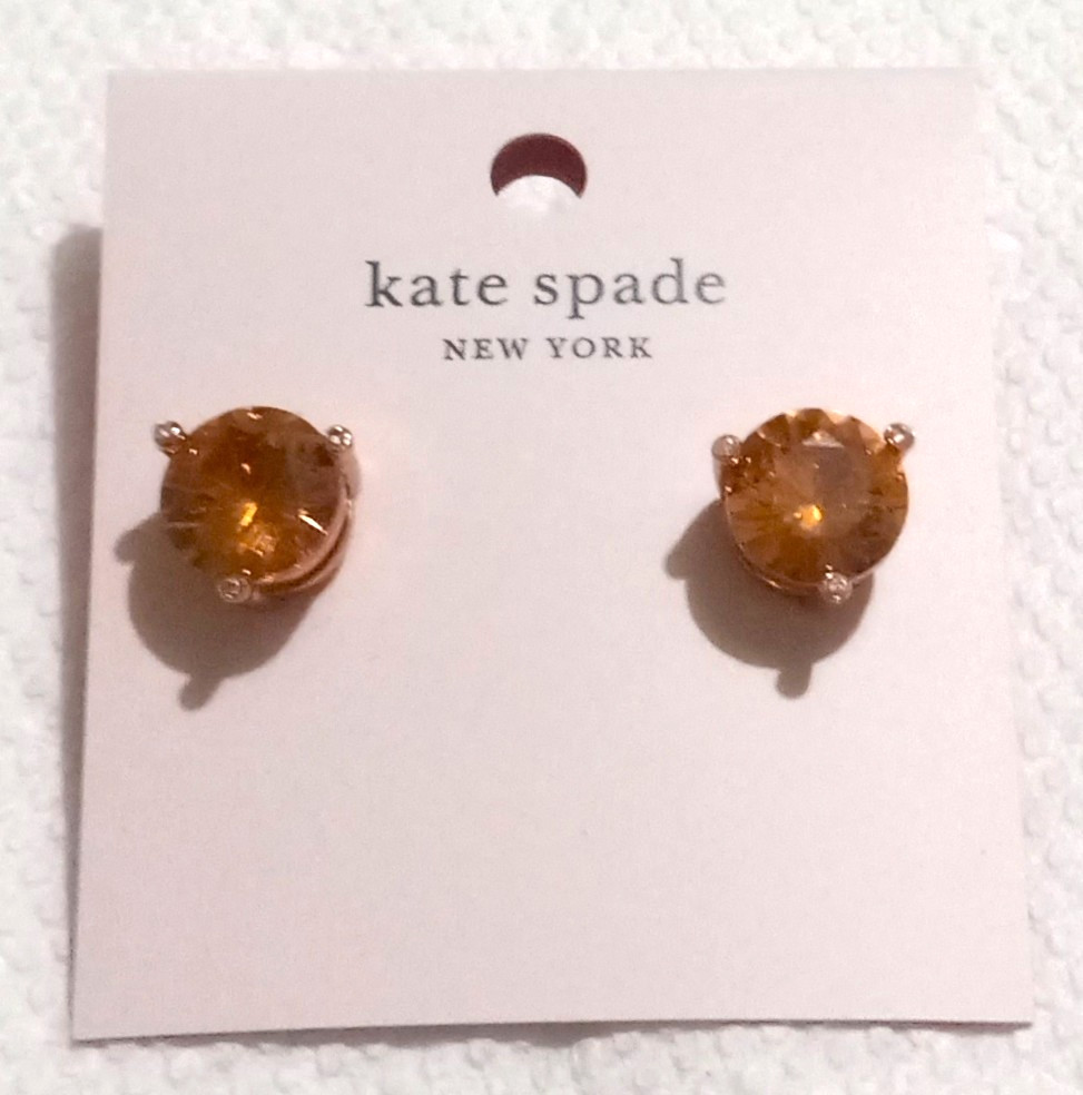 KATE SPADE LIGHT COLORADO STUDS EARRINGS NEW