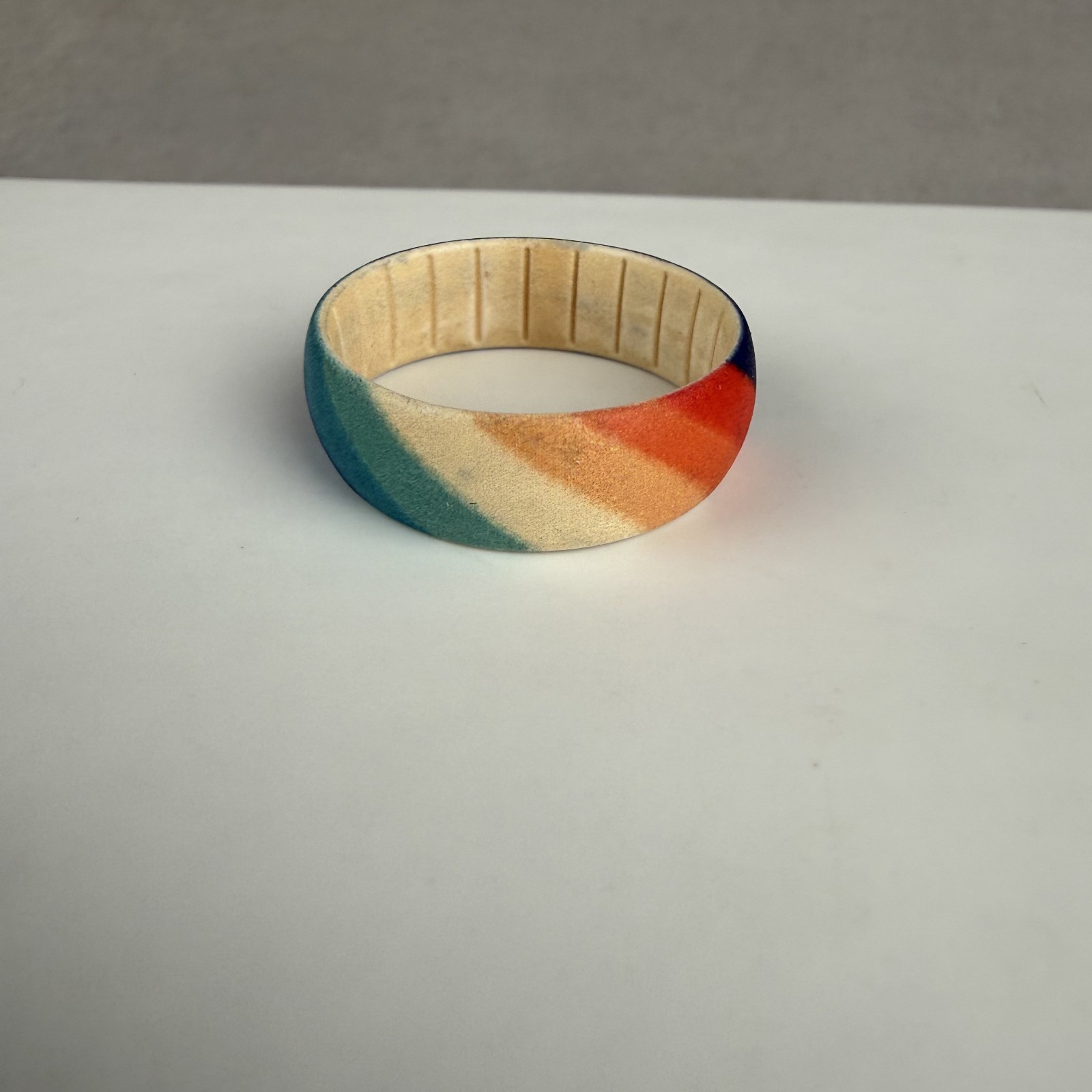 Enso Rings Inked Pocketful Of Letters Prism Rainbow Ring Size 12 Limited Edition