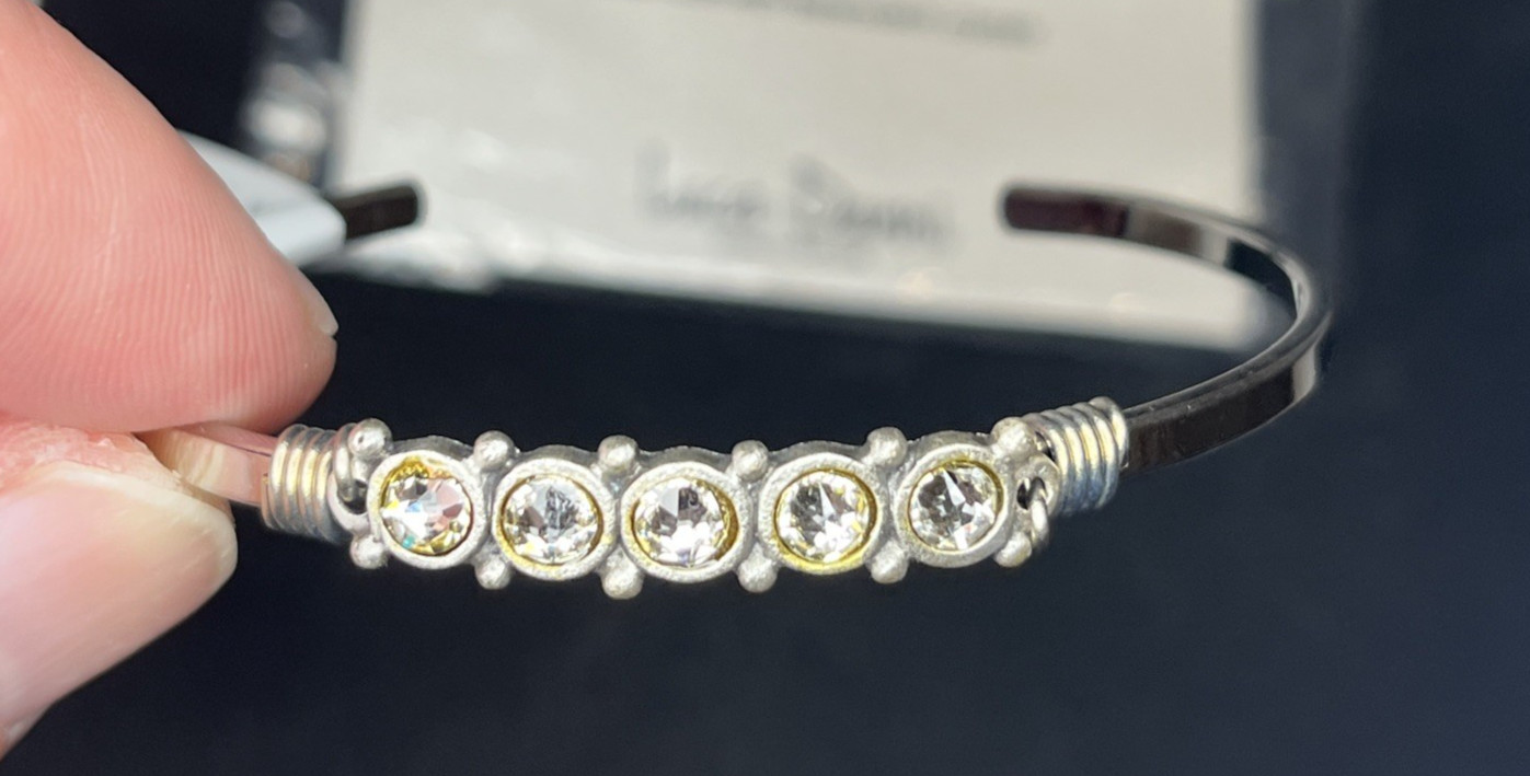 Luca + Danni April Birthstone Cuff Bracelet Regular Size NWT