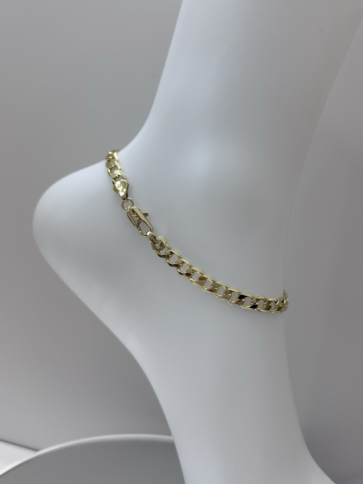 Ankle strap laminated in 14k 25cm high quality
