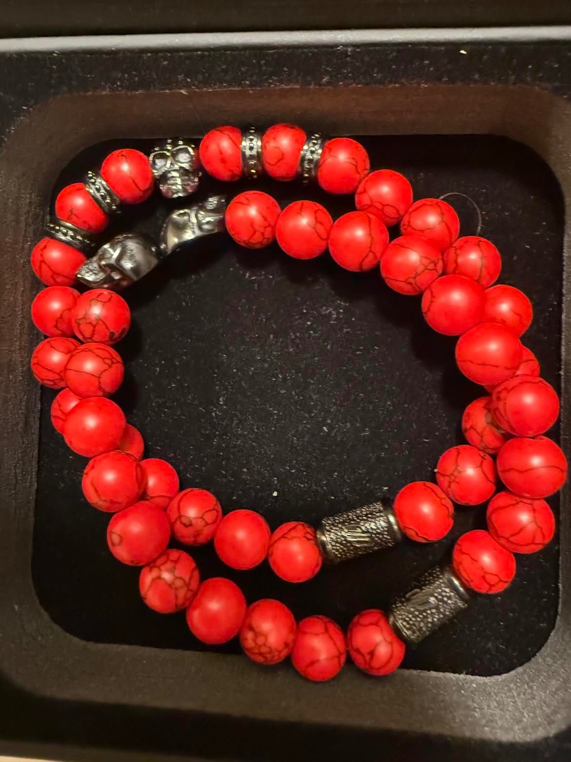 Skeleton HD Limited Edition Black Box, Red and Black, Red and Silver