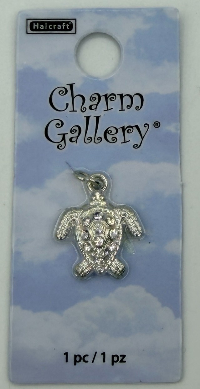 Charm Gallery Silver Tone Charm for Bracelet Beach Sea life Jewelry Making New