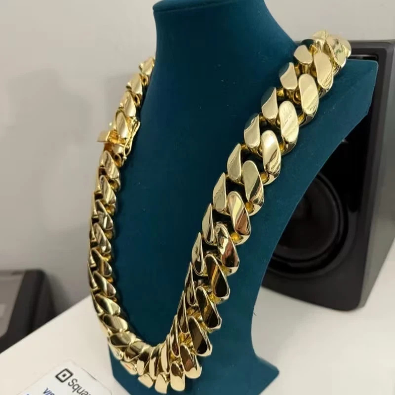 Miami Cuban Link Gold Plated Chain 20mm – 24inch