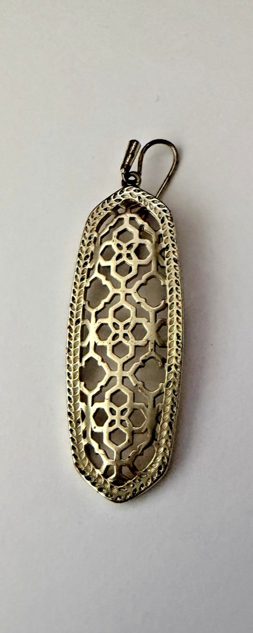 Kendra Scott Brenna Filigree Gold Drop Dangle Earring SINGLE REPLACEMENT