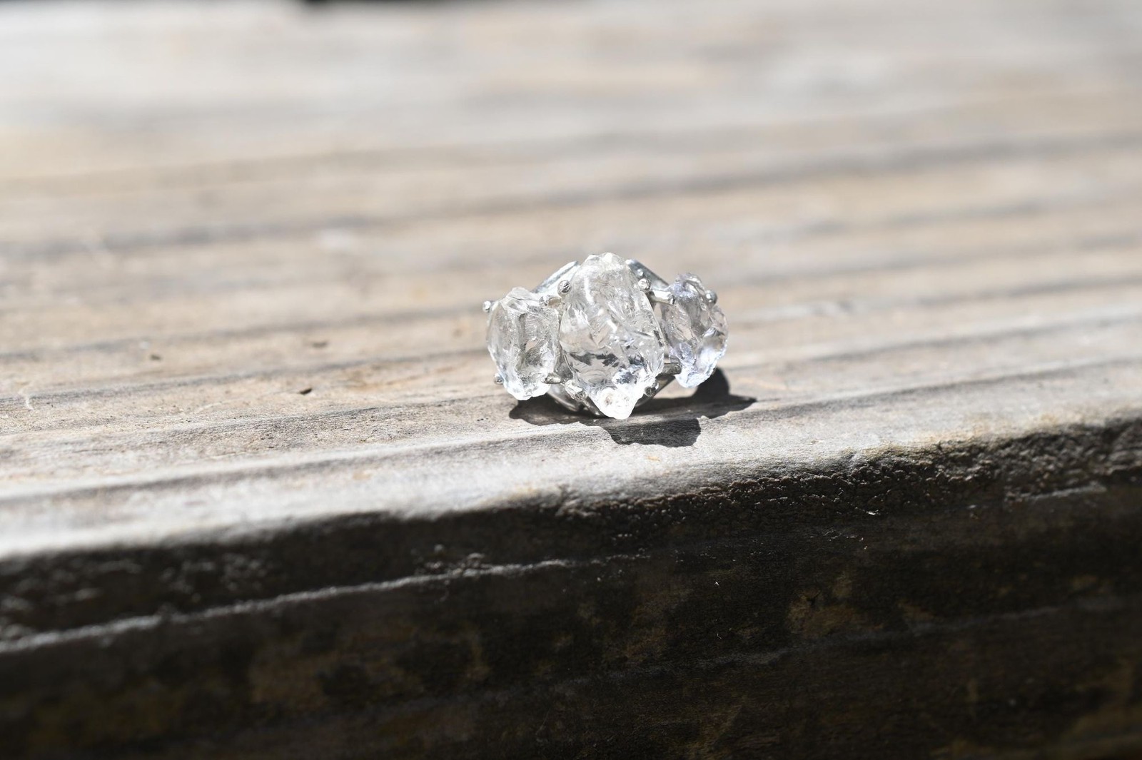 Engagement ring Lake county diamond sterling silver size 3 4 5 6 7 8 9 10 11 12