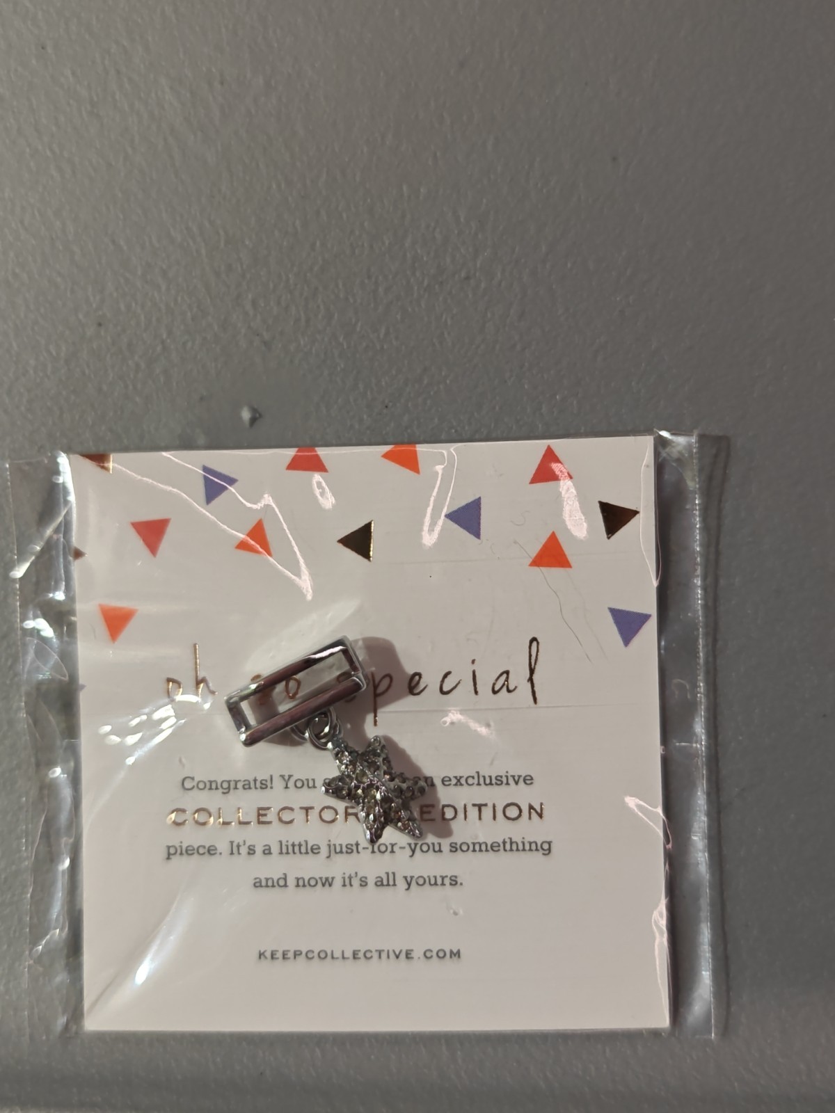 Keep Collective pave NORTH STAR dangle Silver Charm Inventory Location 30