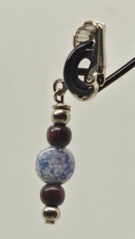 Costume Jewelry Beaded Dangle Drop One Earring