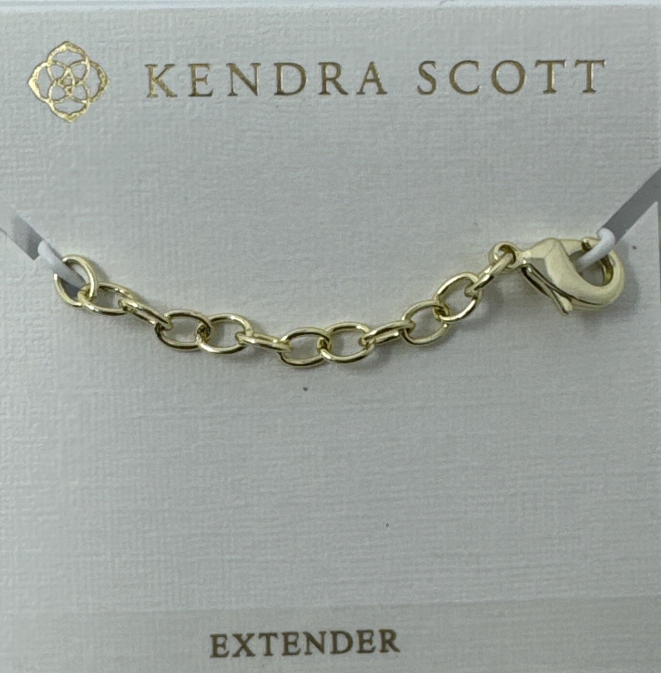 Kendra Scott 2″ Lobster Claw Extender in Gold Plated