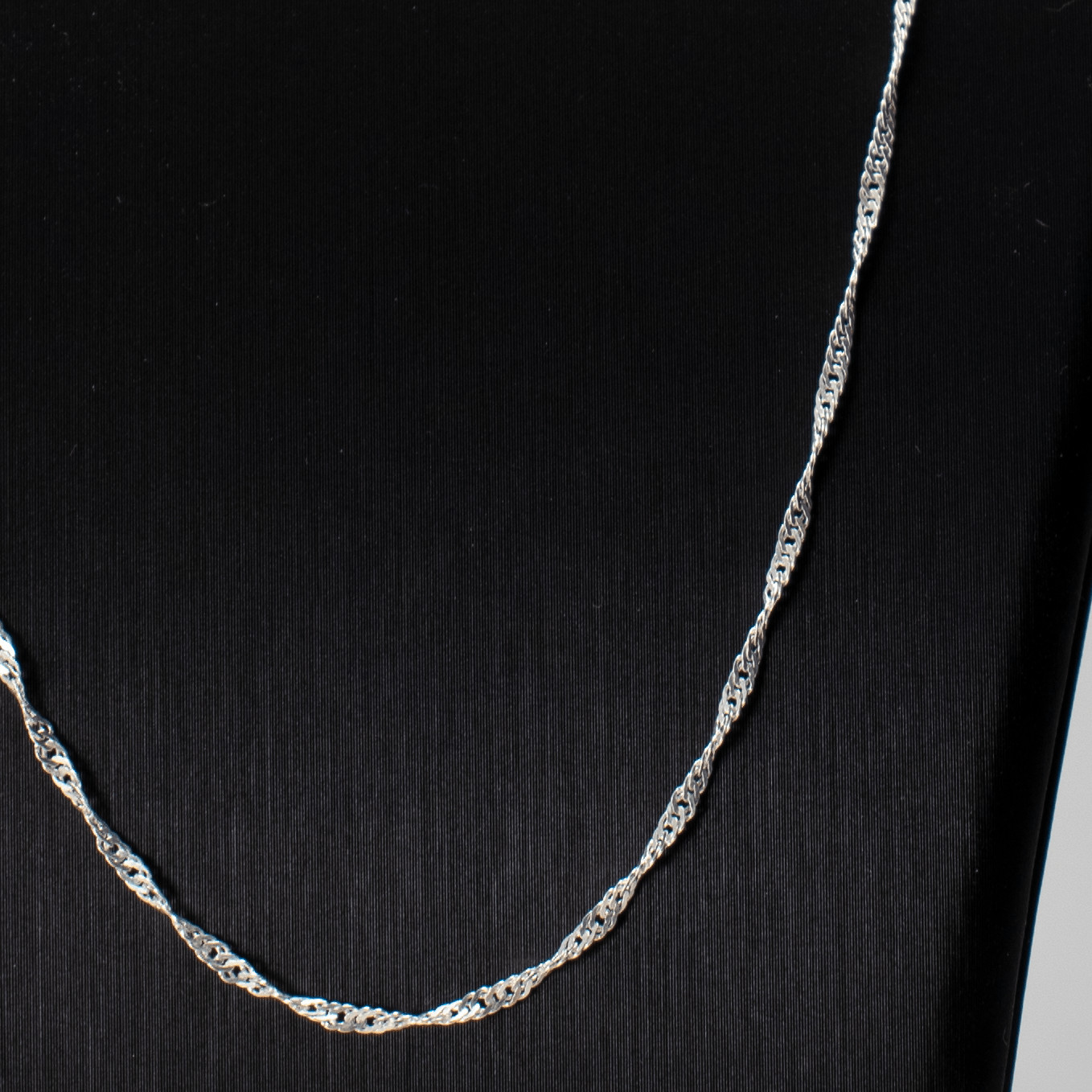 Singaporean necklace ladies 925 sterling silver 45cm – Elegant & Hypoallergenic