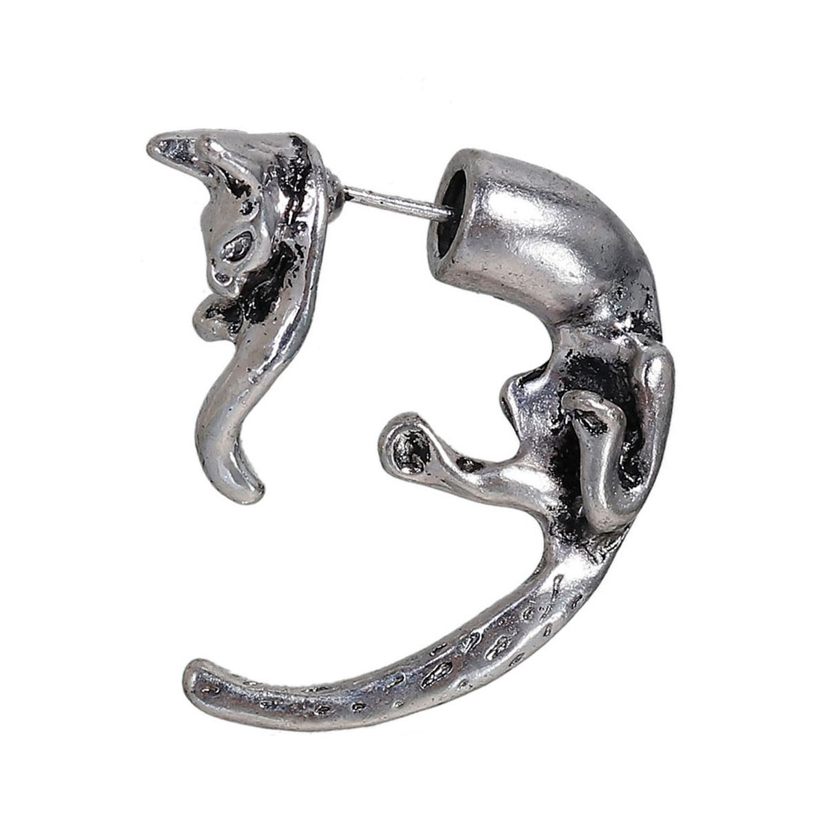 SEXY SPARKLES Sexy Sparkles 3D Double Sided Cat Ear Stud Earrings for Women