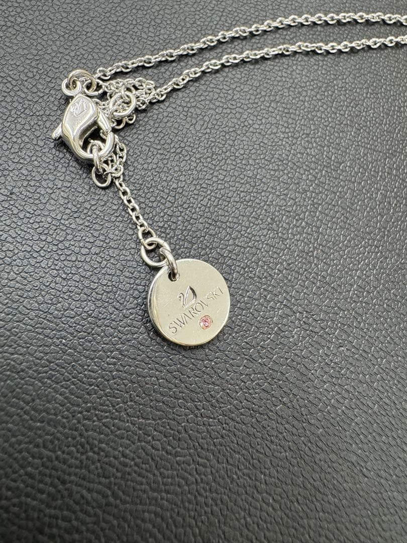 Swarovski × Sanrio Hello Kitty Necklace Pendant 3D Face Santa Christmas 17in O56