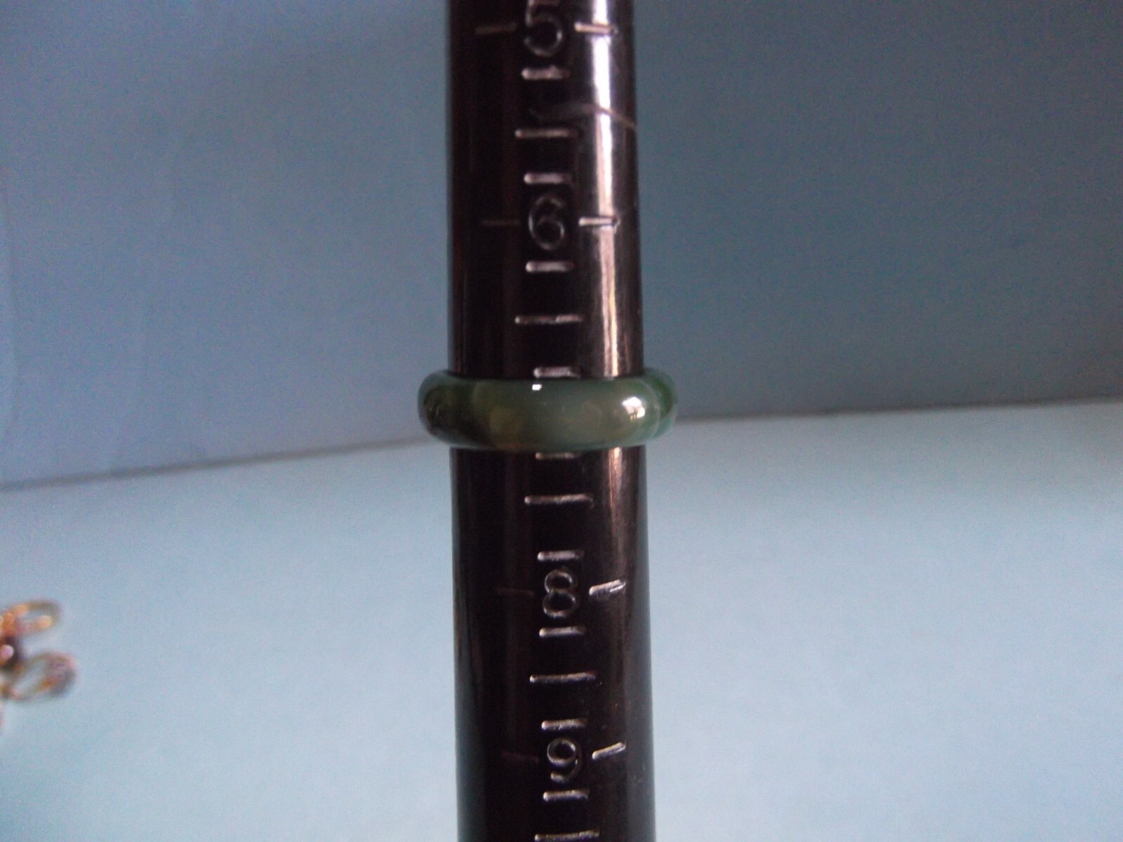 3 Fashion Jewelry Ring Multicolor Tone Bands Size Green 7 Pearl 7.25 Rose 4.5