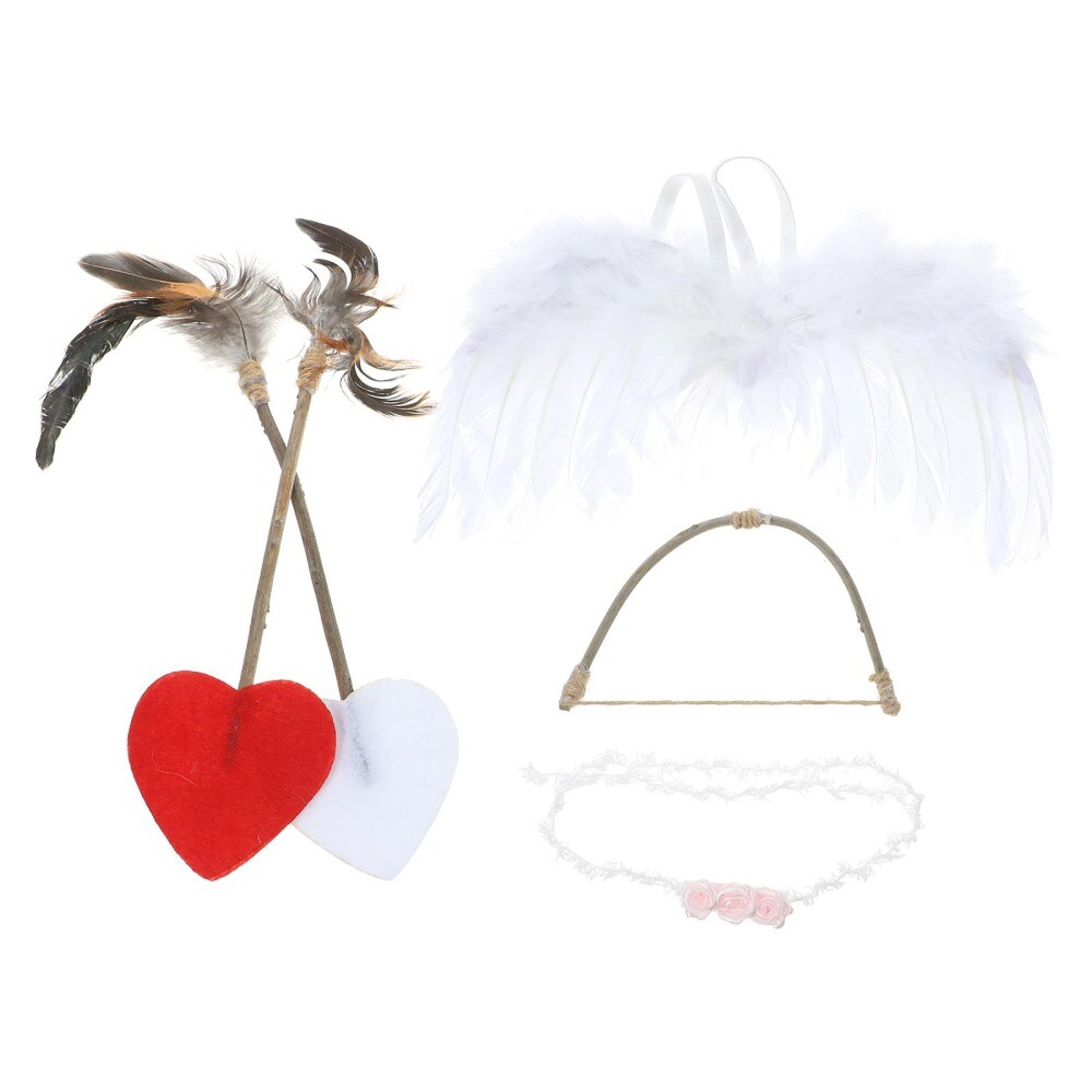Baby Boy Cupid Outfit Wings Infant Angel Photo Costume Child