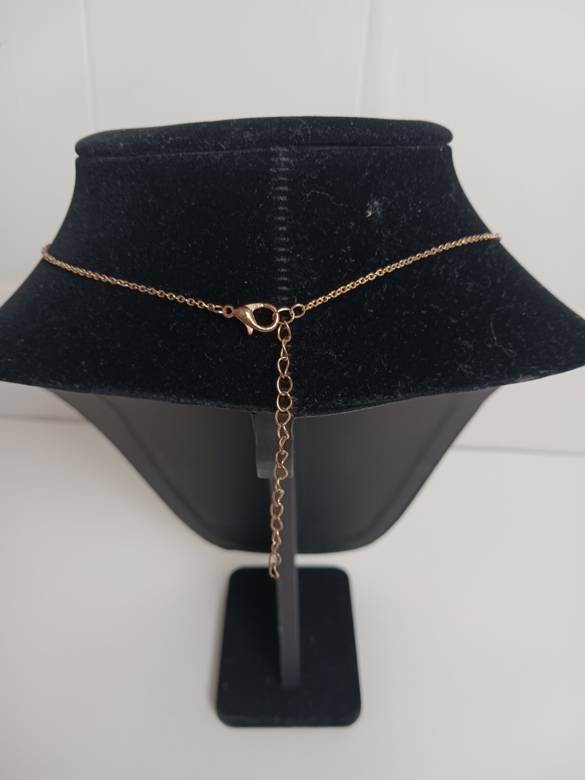 Goldtone Cubic Zirconia Necklace 16″-22″