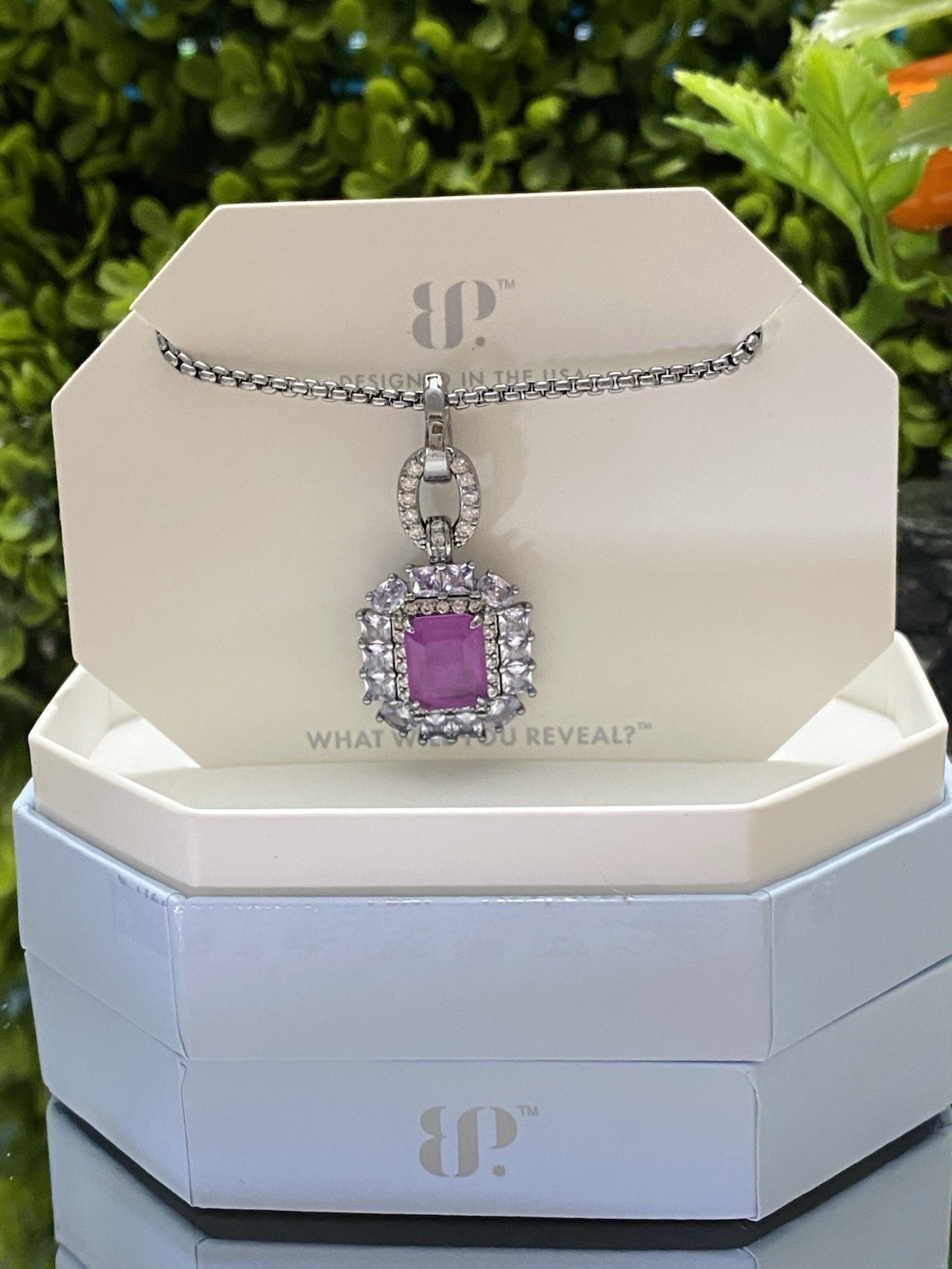 Bomb Party Necklace NK 73304 “Sparks In The Sky”💜Original Collection