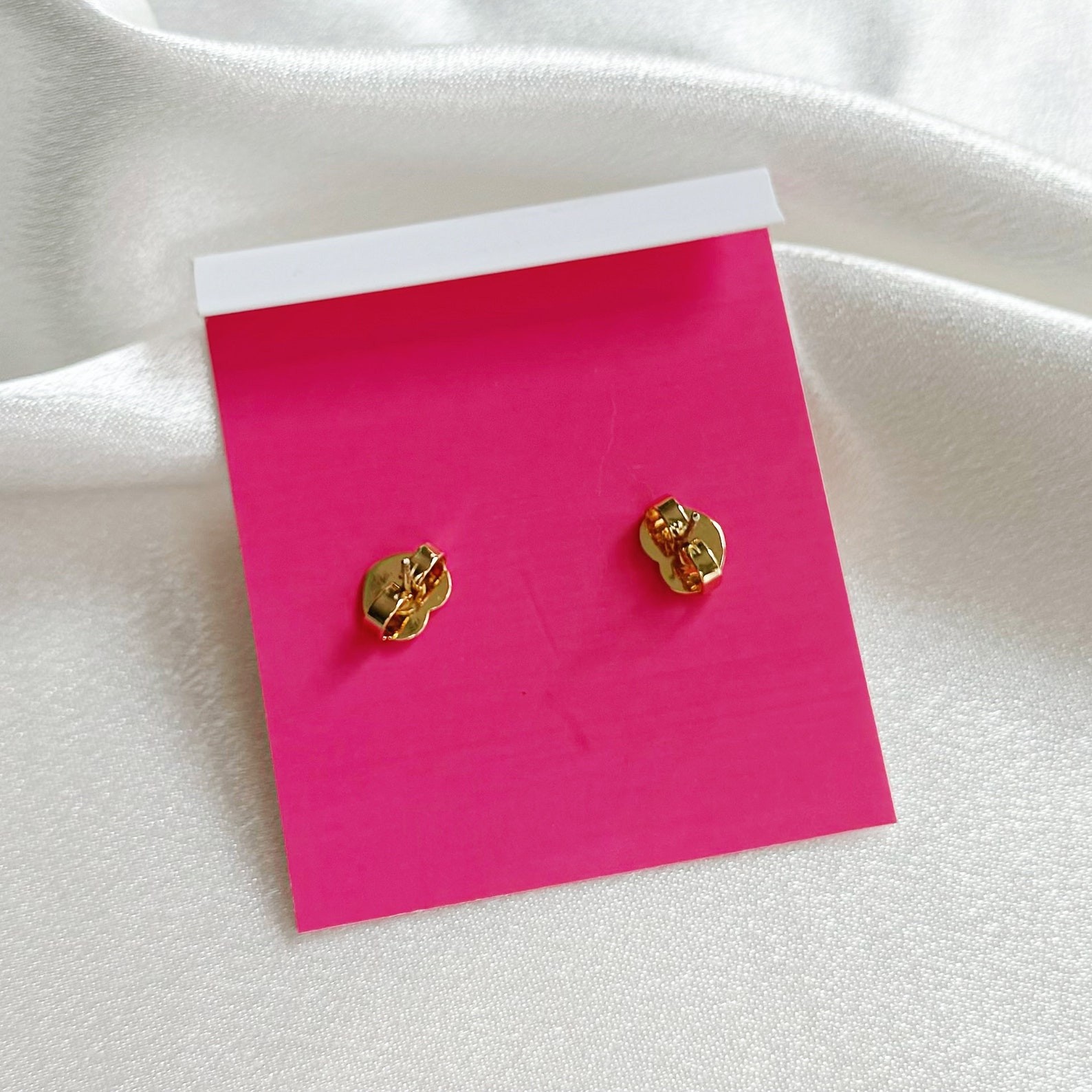 Kate Flower Bloom light pink stud earrings Gift for her