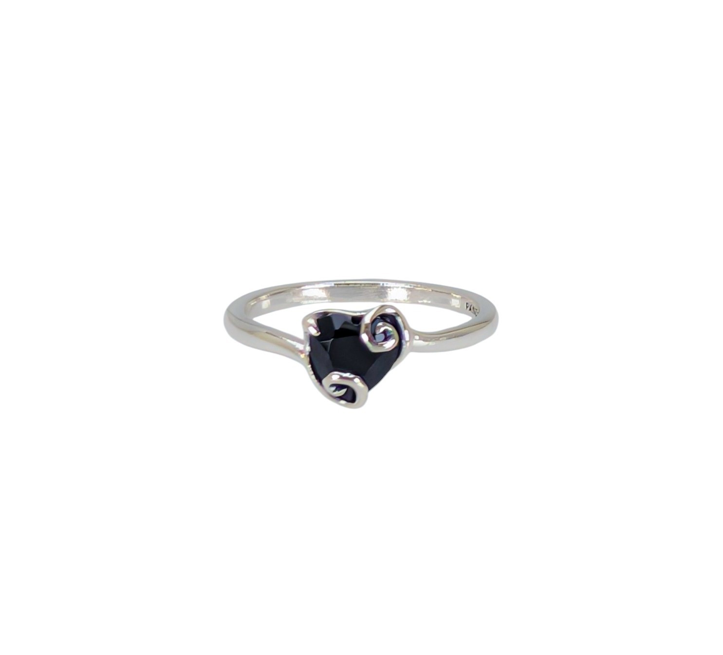 PANDORA Disney The Nightmare Before Christmas Jack Black Heart Ring 194733C01