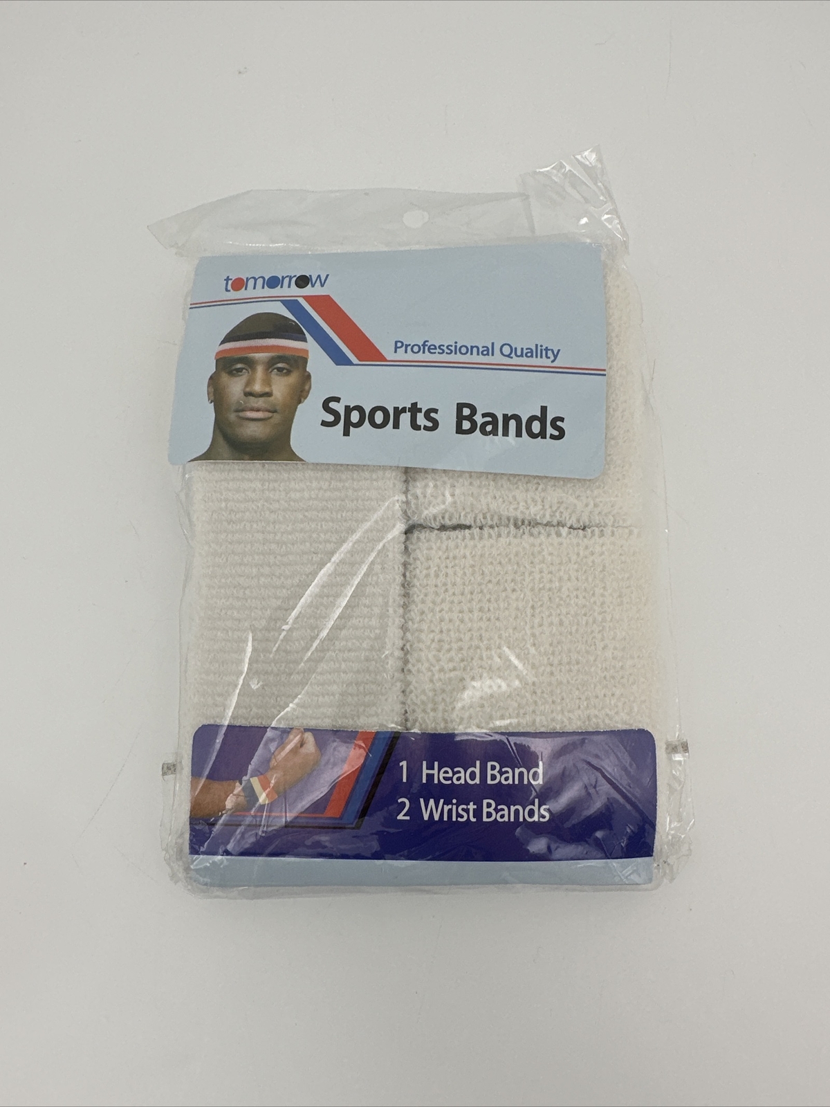 Tomorrow Sports Bands 1Head Band 2 Wrist Band Open Box …21