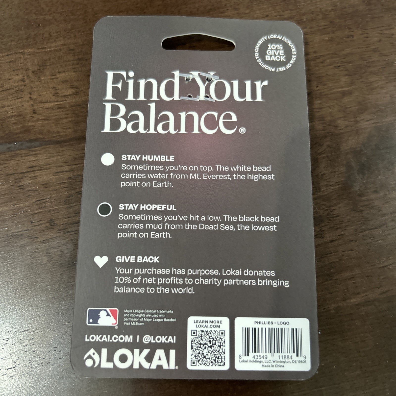 Large Philadelphia Phillies *LOKAI BRACELET Brand New