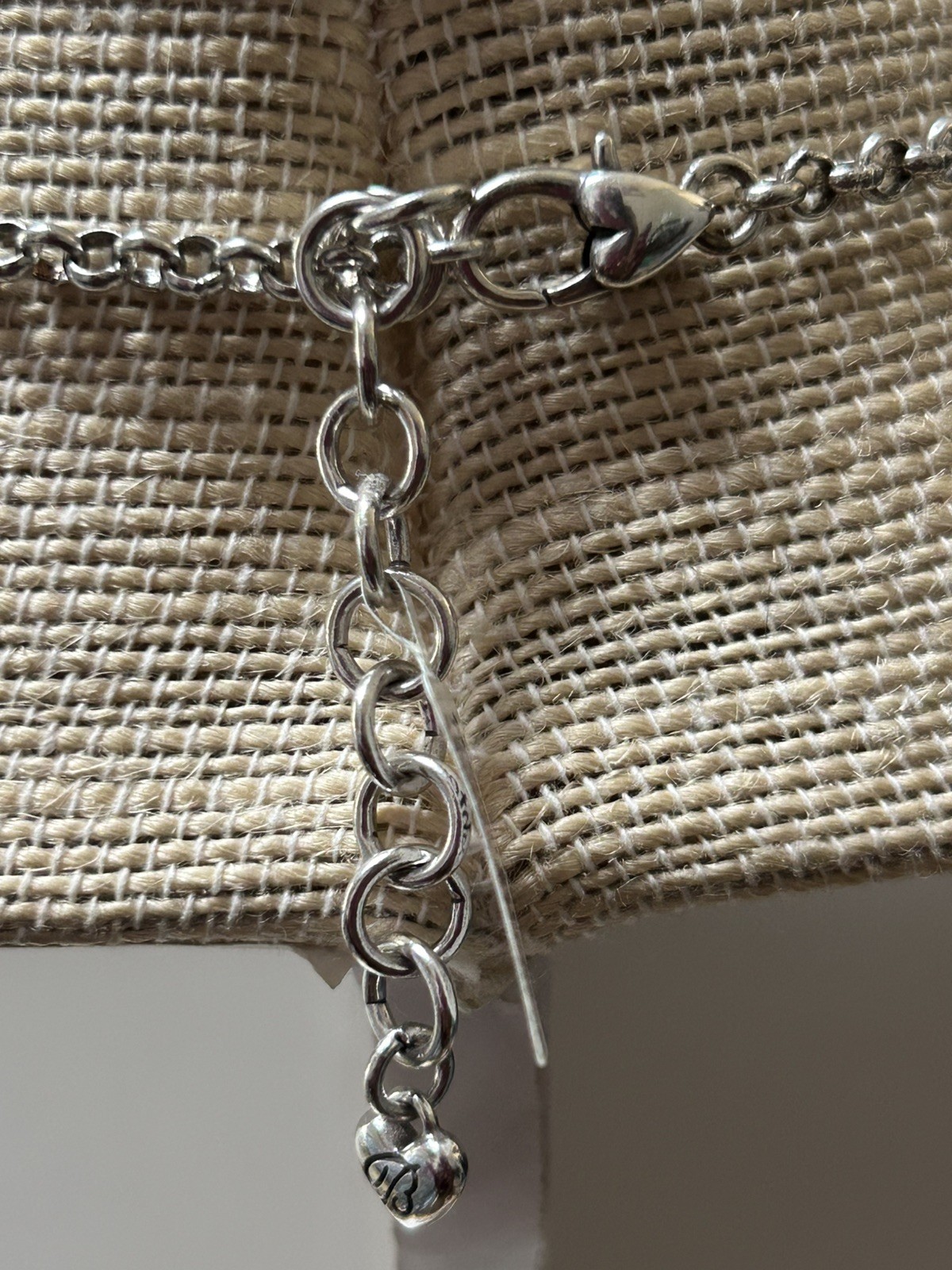 Brighton Anchored in Love Anchor Heart Pendant Necklace 18–20” Adjustable