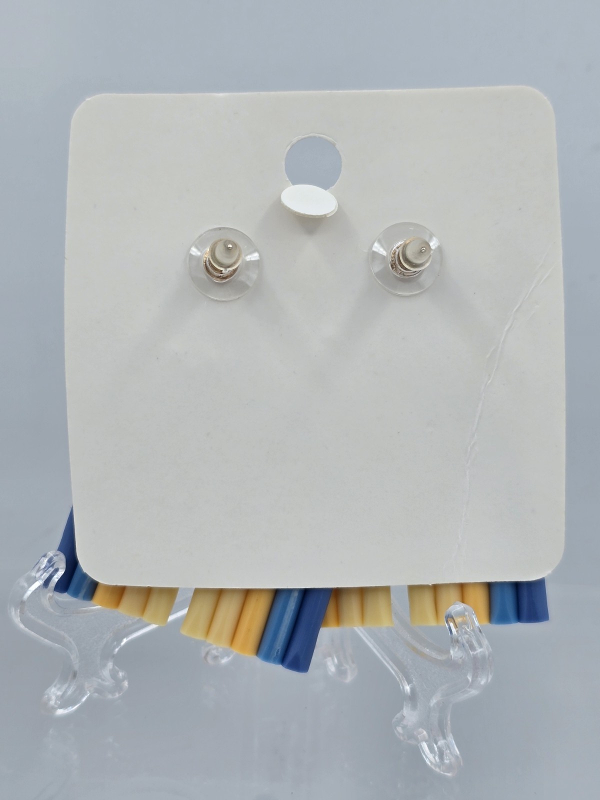 Women Girls Boho Rainbow Summer Colorful Polymer Clay Dangle Earrings Set
