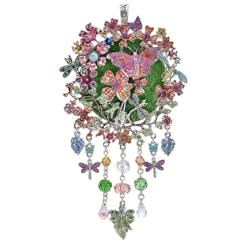 Kirks Folly Who’s The Fairest Foldover Pendant ST With Fantasia Necklace SET #38