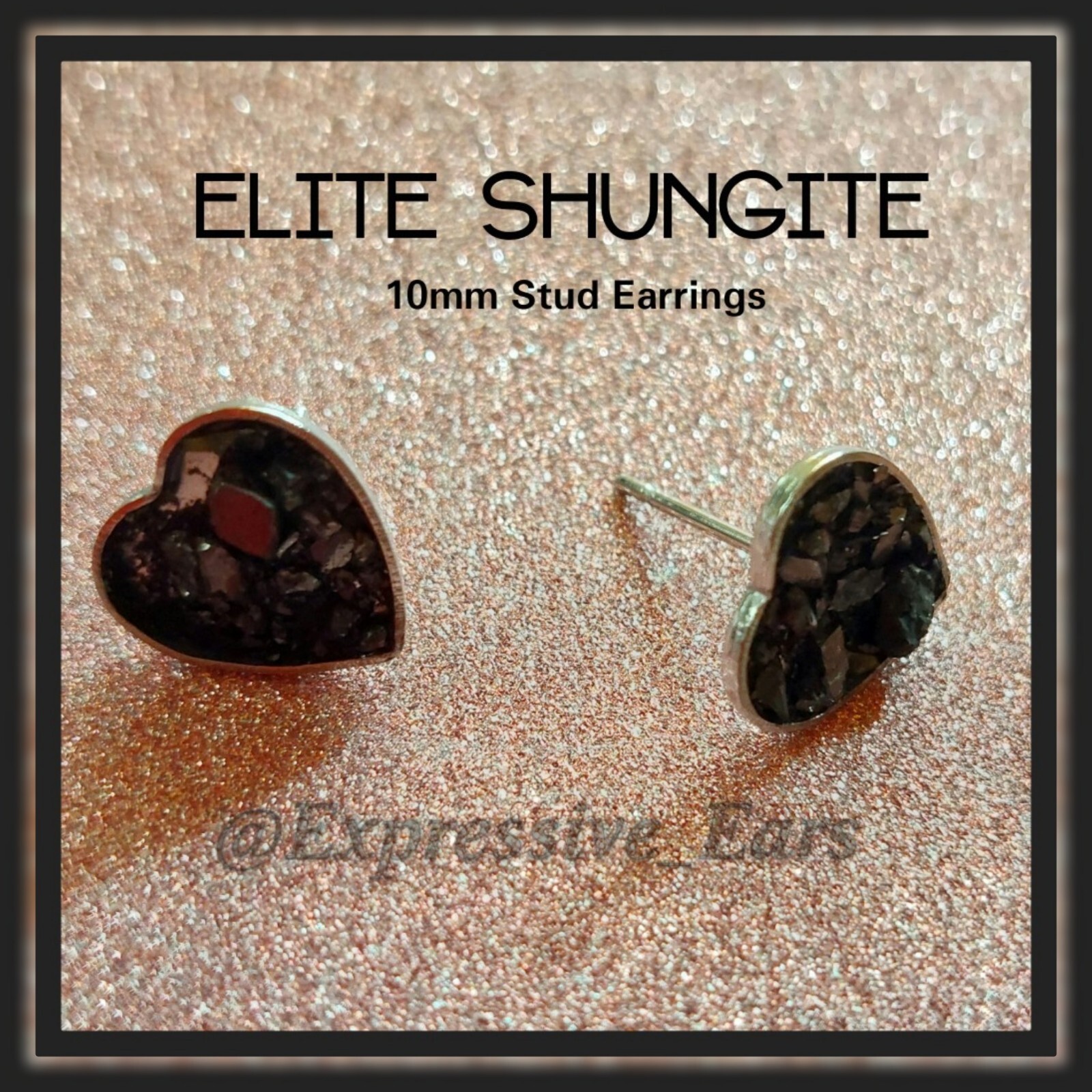 TIGERS EYE 💫 1″ inch Cute Dangle Earrings ~Goldtone – By EXPRESSIVE EARS