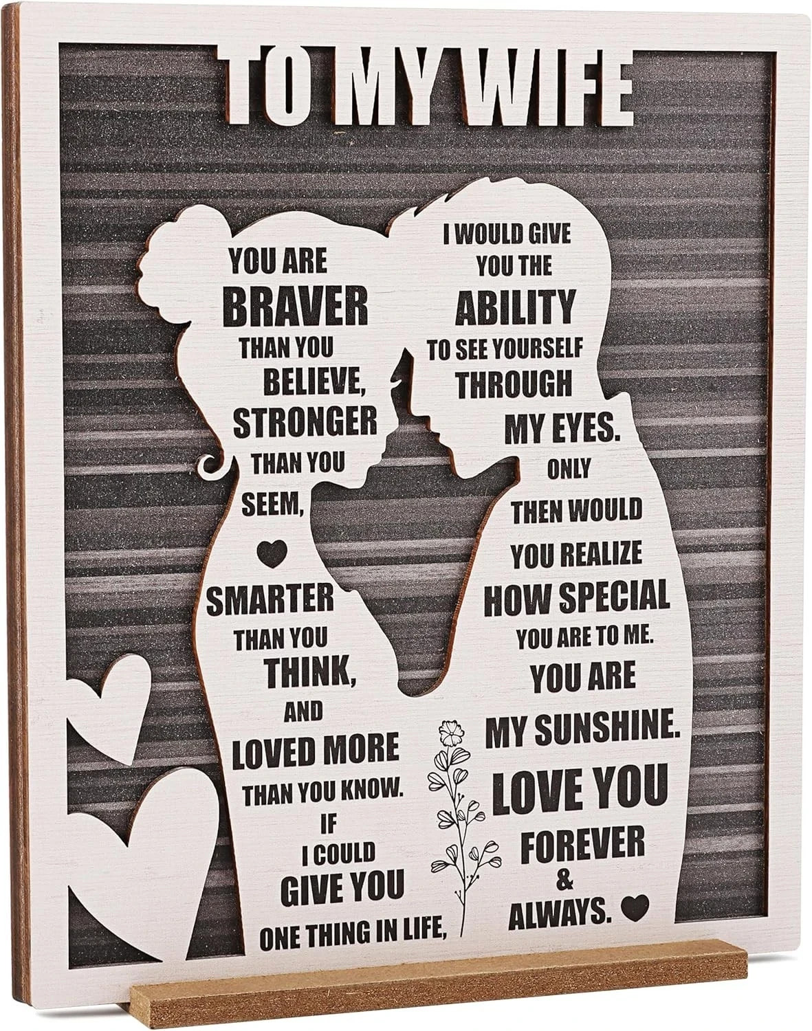 Gift for Wife from Husband, Wedding Anniversary Romantic Gifts for Her, Birthday