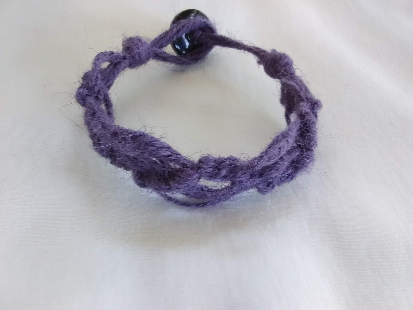 Bracelet Anklet Macrame Braided Hemp Unisex 10″ Eco Friendly USA Seller New