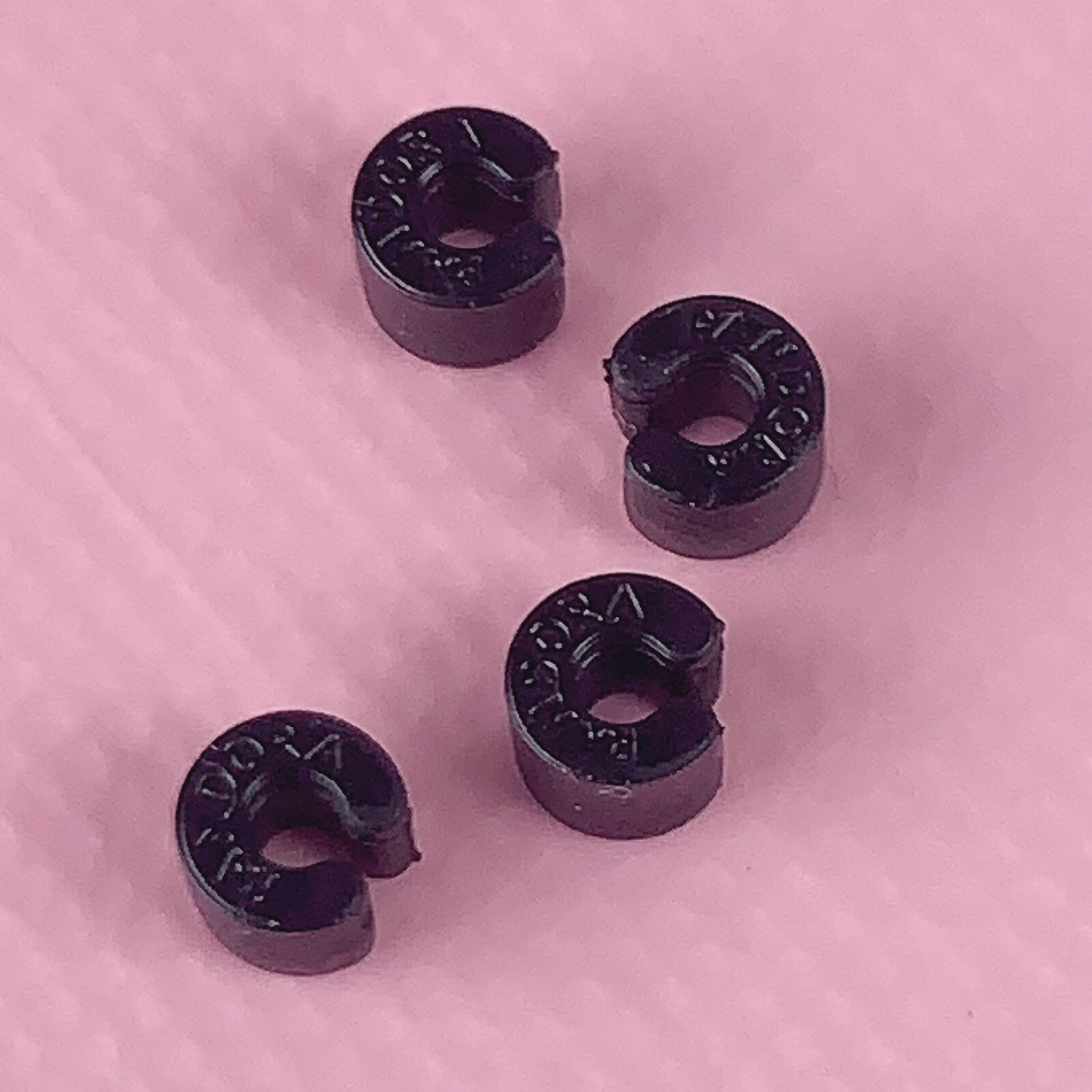 4pcs Pandora Silicon Rubber Clip Stoppers Lock 100% Authentic&New From US Store