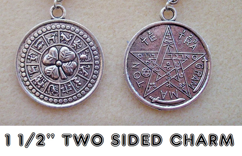 LUCKY HEBREW TETRAGRAMMATON JEWISH STAR pendant 22″ 925 Sterling Silver Necklace