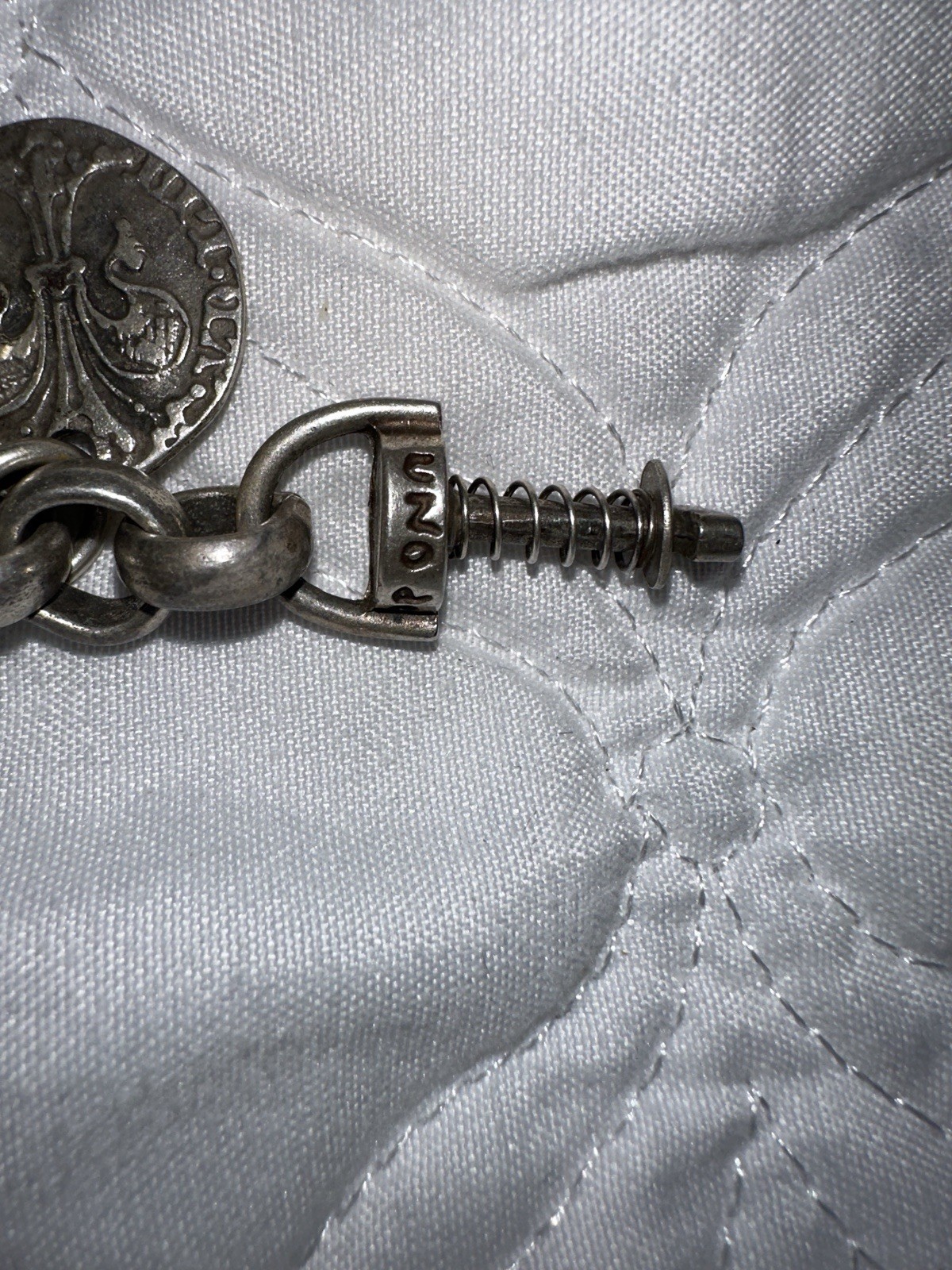 Uno de 50 Silver-Plated Bracelet