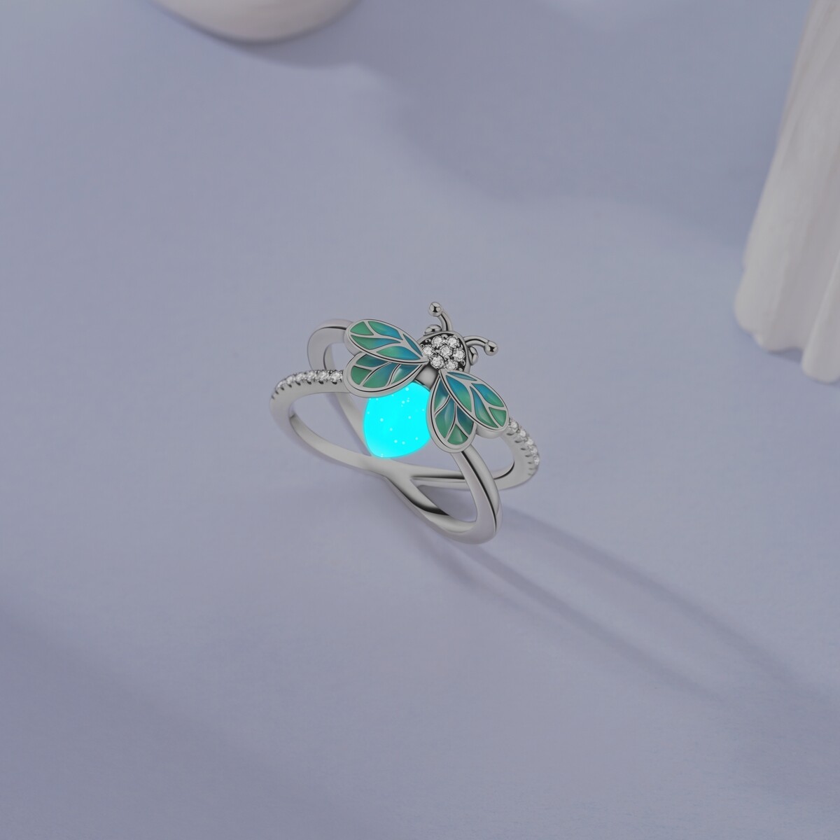 MULA Original Summer Firefly Finger Ring For Women Jewelry 925 Sterling Silver