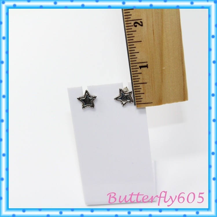 Brighton Star Mini Size Small Retired Vintage Post Earrings