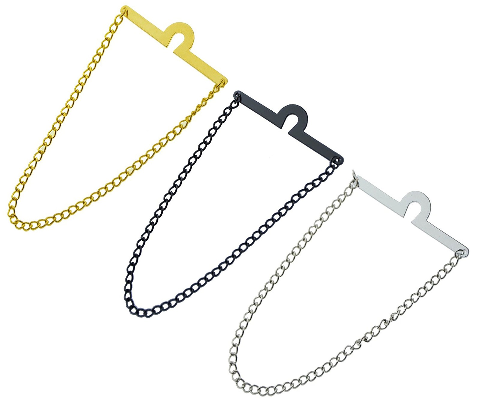 Men’s Tie Chain Fashion Necktie Link Noble Chains for Business